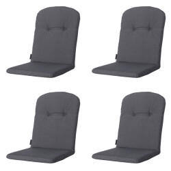 Madison kuipstoelkussen grey 45x96 - 4 stuks
