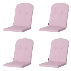 Madison Tuinkussen kuip hoog soft pink 45x96 - 4 stuks