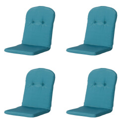 Madison Kussen kuip hoog panama sea blue 45x96 - 4 stuks