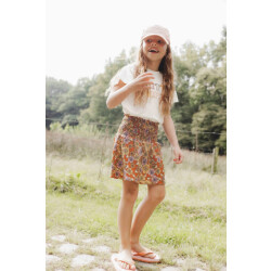 Looxs Revolution Zomer rokje retro vibes voor meisjes in de kleur