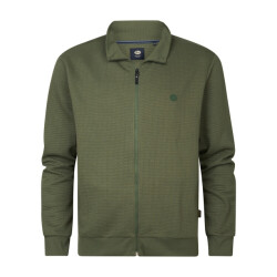 Petrol Industries men sweater collar zip m-1050-swc333 6134 dusty army