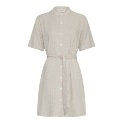 Moss Copenhagen pennie ginia 2/4 shirt dress 18895 sand