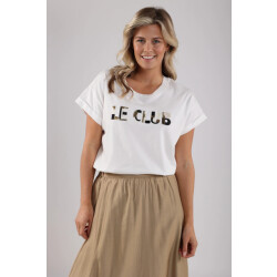 Nukus Nks04001 114 femke shirt le club offwhite/black