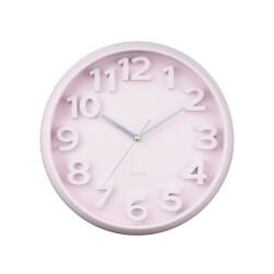 Karlsson wandklok elevated classic numbers zacht- Ø33,5cm