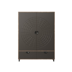 CaliCosy Hoog dressoir met 2 deuren en 1 lade h163 cm fusion