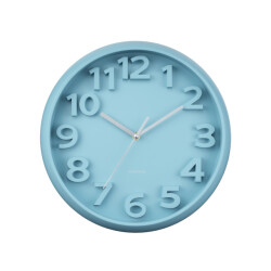 Karlsson wandklok elevated classic numbers mistige Ø33,5cm