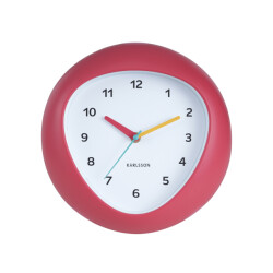 Karlsson wandklok funky vibes scarlet red- Ø25,5cm