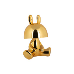 Leitmotiv tafellamp bunny led w. bluetooth speaker verguld