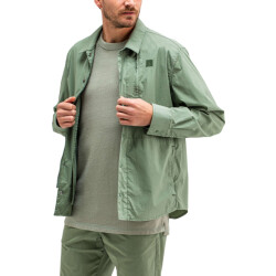 Butcher of Blue Luca poplin overshirt