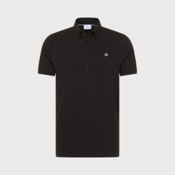 Blue Industry Button-down polo |