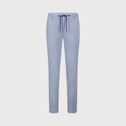 Blue Industry De comfort ruitmotief chino |