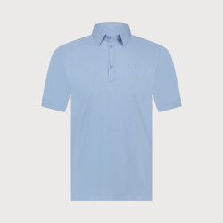 Blue Industry Lounge jersey polo |