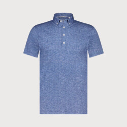 Blue Industry Polokraag korte mouw overhemd |