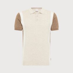 Blue Industry 2-tone polo |