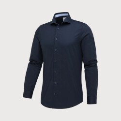 Blue Industry Shirt satin |