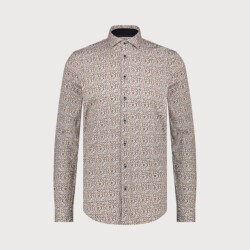 Blue Industry Ruitenmotief stretch overhemd |