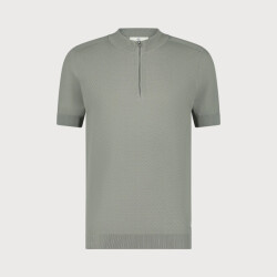 Blue Industry De knitted half zip polo |
