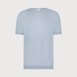 Blue Industry Het luxe basic knitted t-shirt |