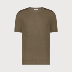 Blue Industry Het luxe rayon/linnen t-shirt |