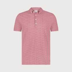 Blue Industry Polo met mini design |