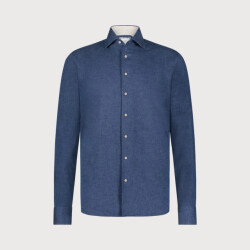 Blue Industry Het casual linnen overhemd |
