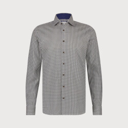 Blue Industry Het grafische print overhemd |