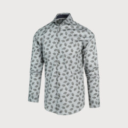 Blue Industry Groen print overhemd |