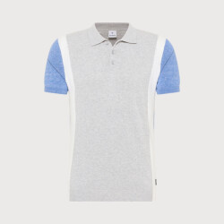 Blue Industry 2-tone polo |