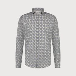 Blue Industry All-over print overhemd |