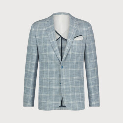 Blue Industry Cotton linnen colbert |