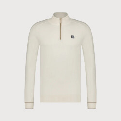 Blue Industry Cashmere blend half-zip trui |