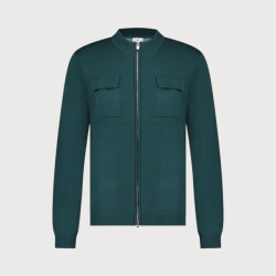 Blue Industry Gebreid rits vest |