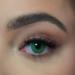 DEZZY'S Kleurlenzen | emerald green ( jaarlenzen)