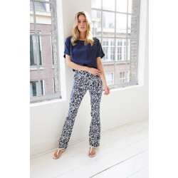 Helena Hart 7308 flair print flor marine