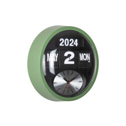 Karlsson wandklok rond flip jungle Ø32,6cm