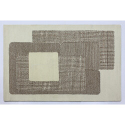 Velaar Vloerkleed pastrana – 100% wol design tapijt creme 160x230 cm