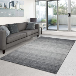 Velaar Vloerkleed ashen – hoogwaardig wol en effen design tapijt- 160x230 cm