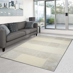 Velaar Vloerkleed scandinavisch atlas – luxe wol / viscose effen tapijt-