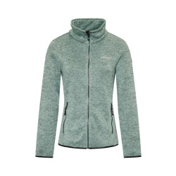Nordberg andrea fleece fleece sweater met rits dames -
