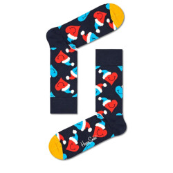 Happy Socks Santa love smiley