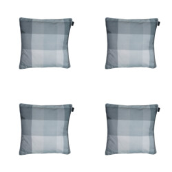 Madison sierkussen sya grey ca. 50x50 cm set van 4