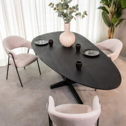 Label51 Eetkamertafel rosie - mangohout 260x110 cm
