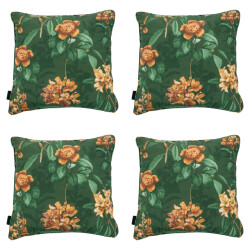Madison sierkussen lua green ca. 50x50 cm set van 4