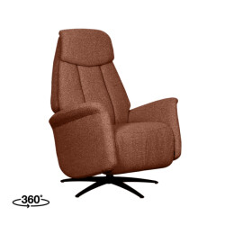 Label51 Fauteuil oslo coral boucle
