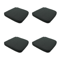 Madison wickerkussen 48x48 - beige recycled canvas 4 stuks