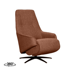 Label51 Fauteuil odense coral boucle