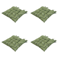 Madison zitkussen toscane joah sage ca. 46x46 cm set van 4