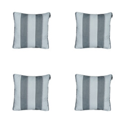 Madison sierkussen banda grey ca. 50x50 cm set van 4