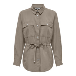 Only Onlaris life 45 fem cargo jacket c taupe