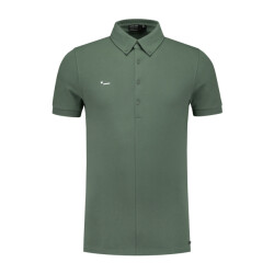 Morse code Alpha 1 pique polo met korte mouwen